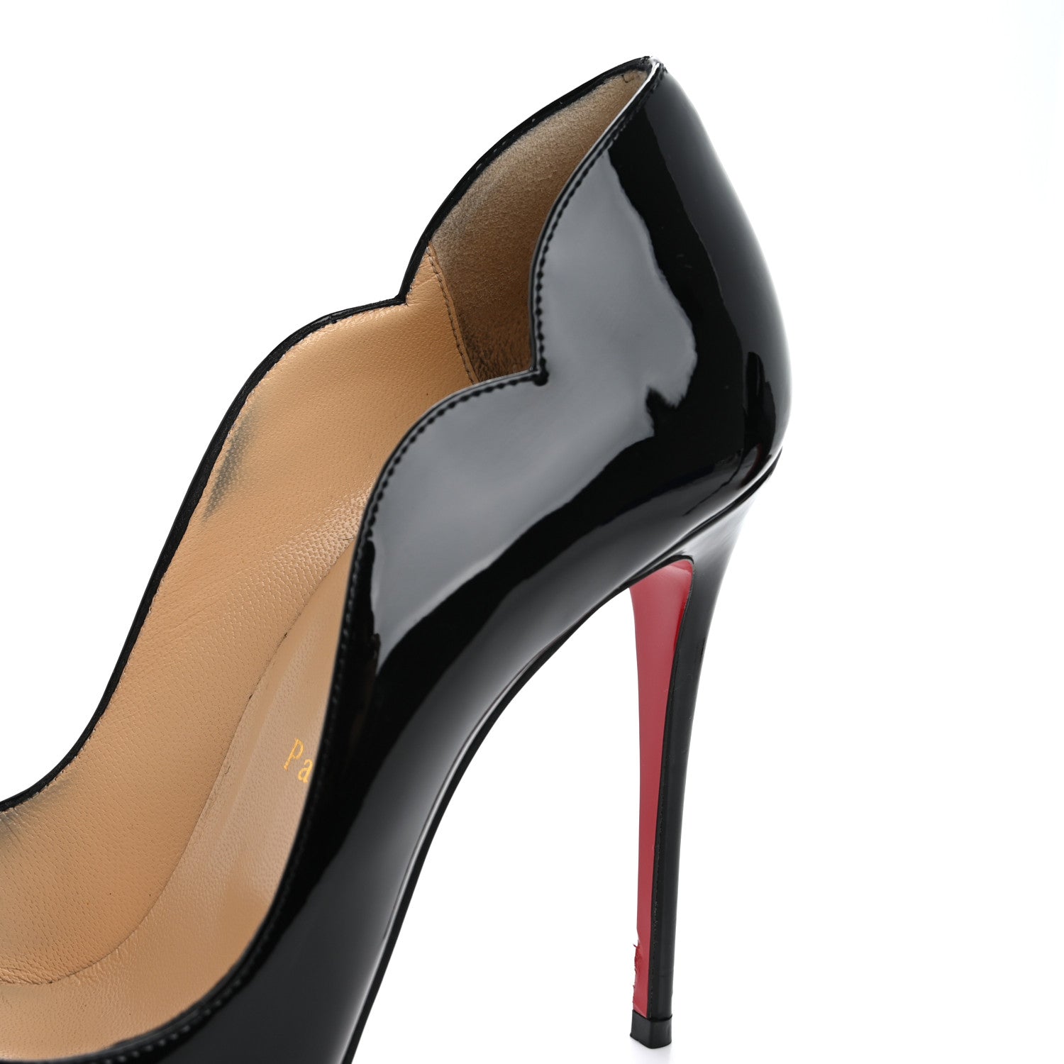 Christian Louboutin Patent Hot Chick 100 Pumps 39 Black 9 of 11