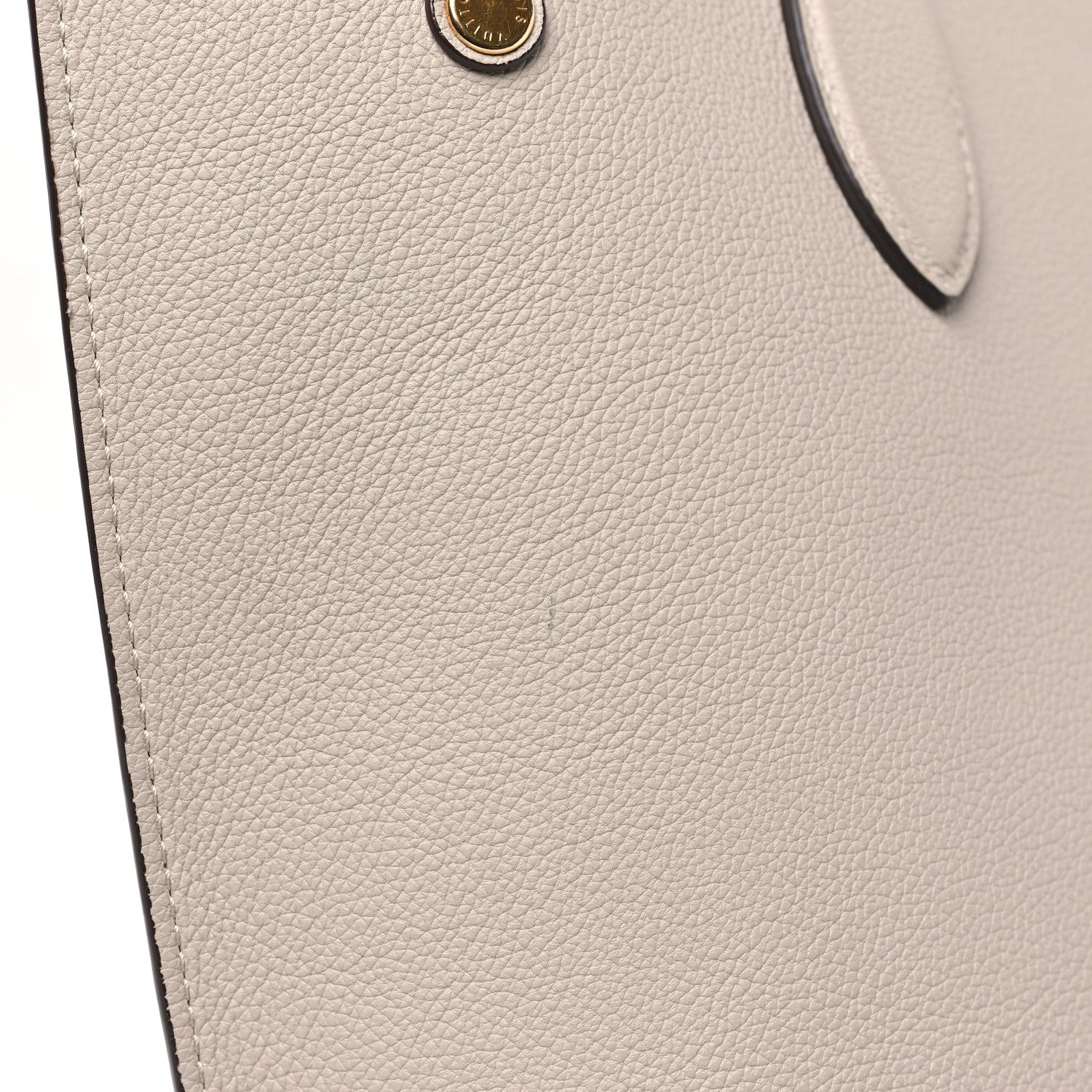 Louis Vuitton Calfskin Lockme Go Tote Greige 9 of 10