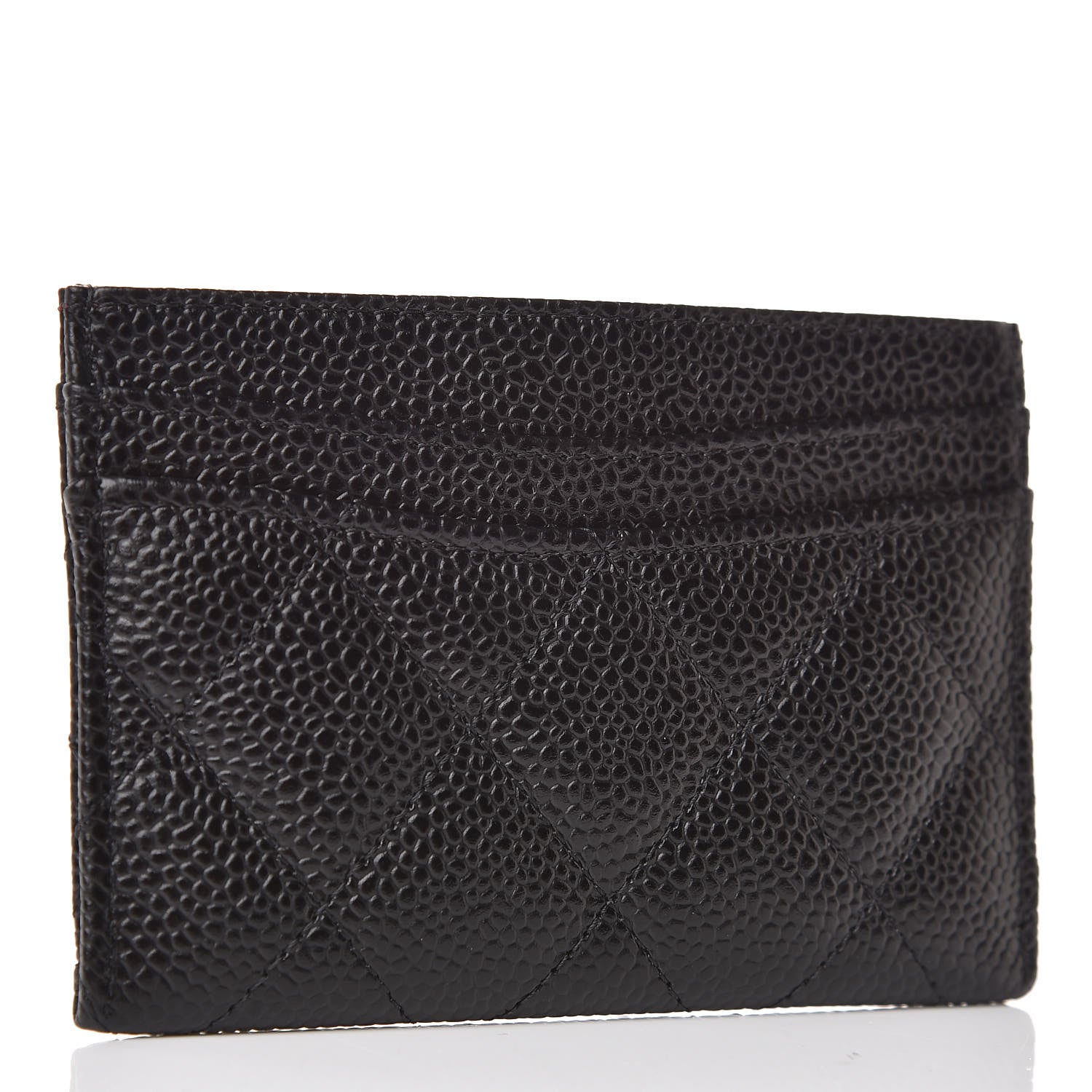 Chanel Caviar Quilted Card Holder Black 3 of 9