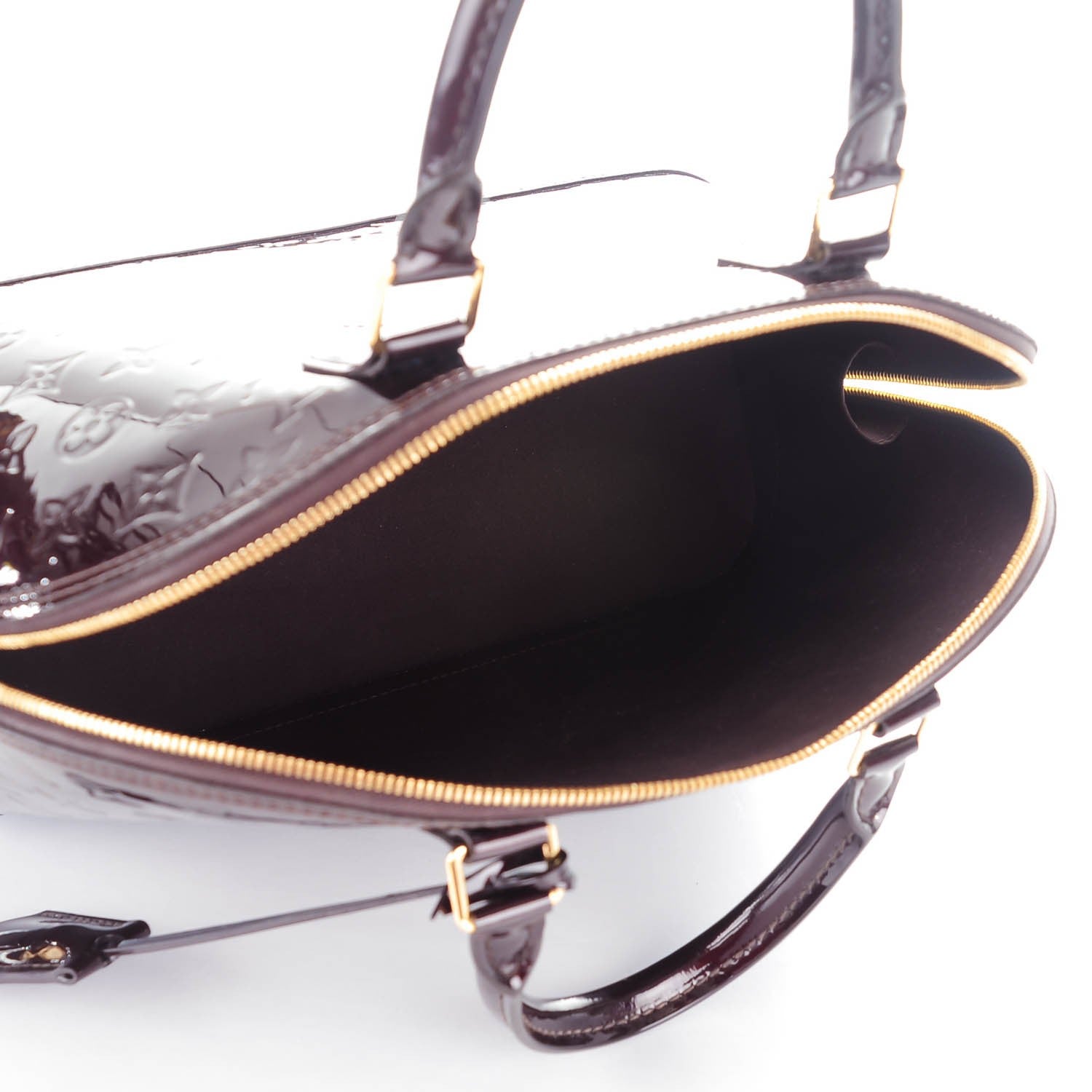 Louis Vuitton Vernis Alma MM Amarante 6 of 9
