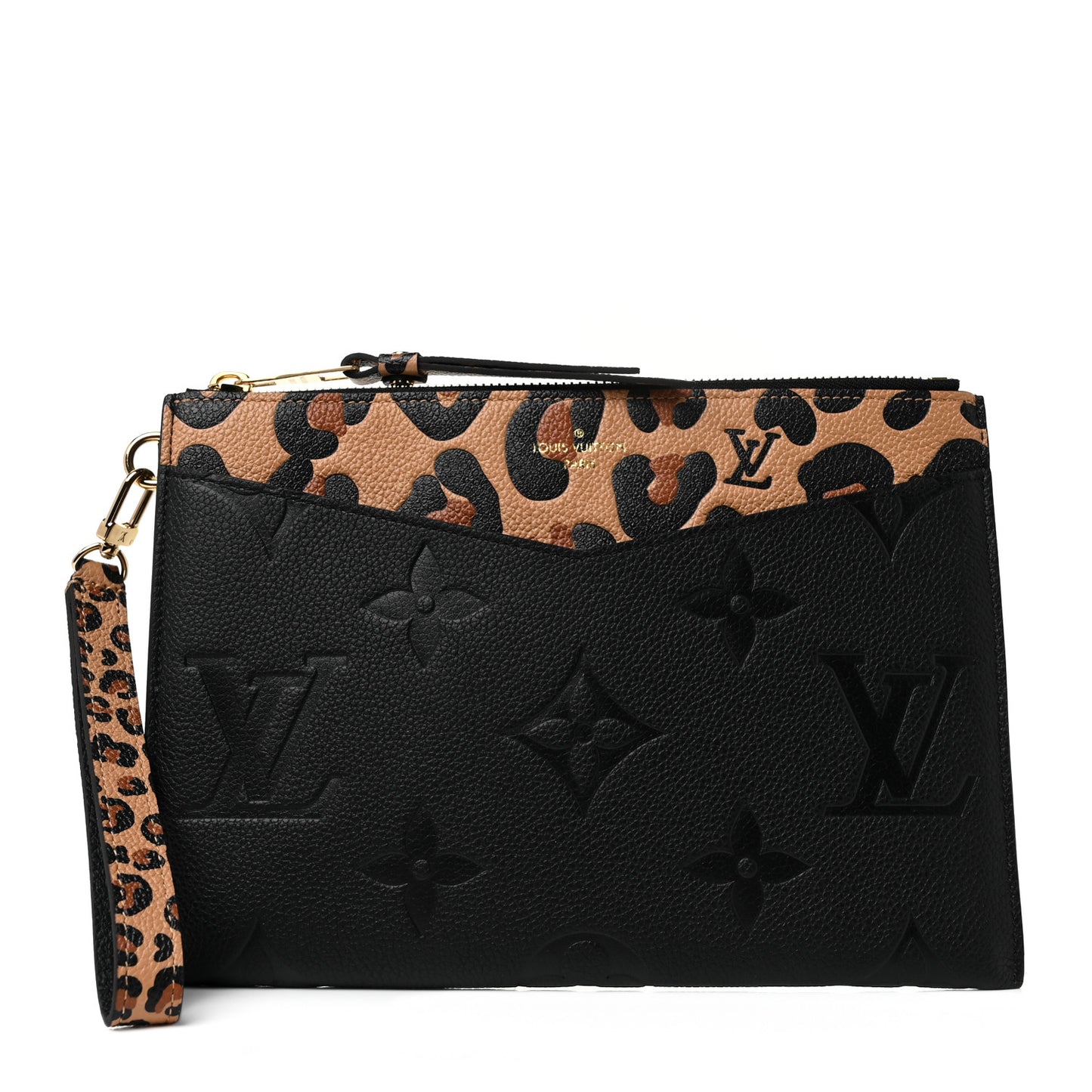 Empreinte Monogram Giant Wild at Heart Pochette Melanie MM Black