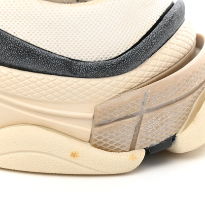 Balenciaga Fabric Mesh Womens Triple S Sneakers 36 Beige Black 11 of 11