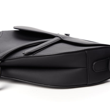 Christian Dior Ultra Matte Calfskin Saddle Bag Black 9 of 9