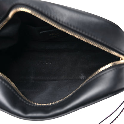 Fendi Vitello Century F is Fendi Bi-Color FF 1974 Embossed Camera Case Maya Black 5 of 12