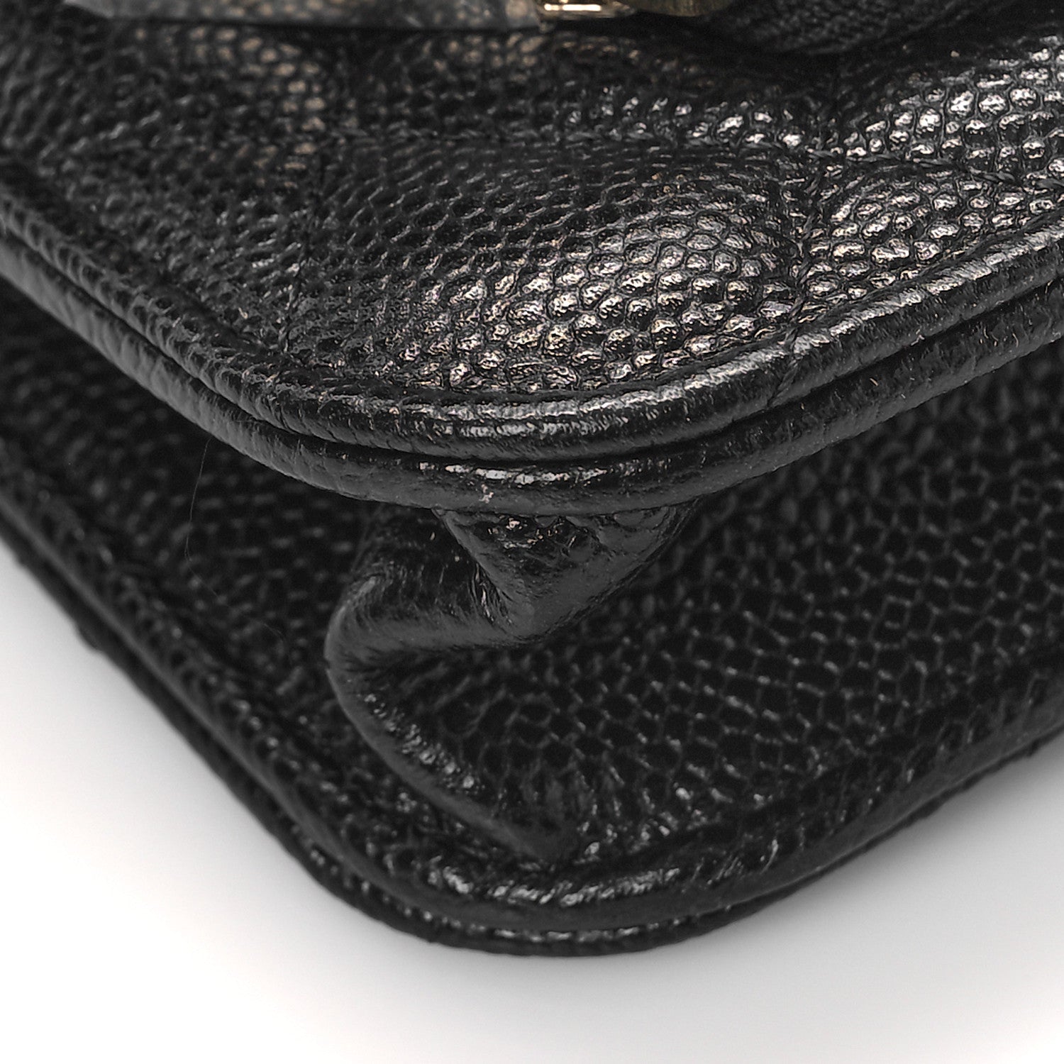 Chanel Caviar Quilted Business Affinity Clutch With Chain Black 8 of 11