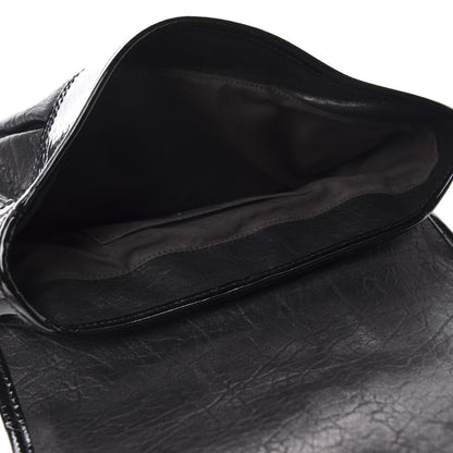 Fendi Nappa Patent B Bag Black 5 of 14