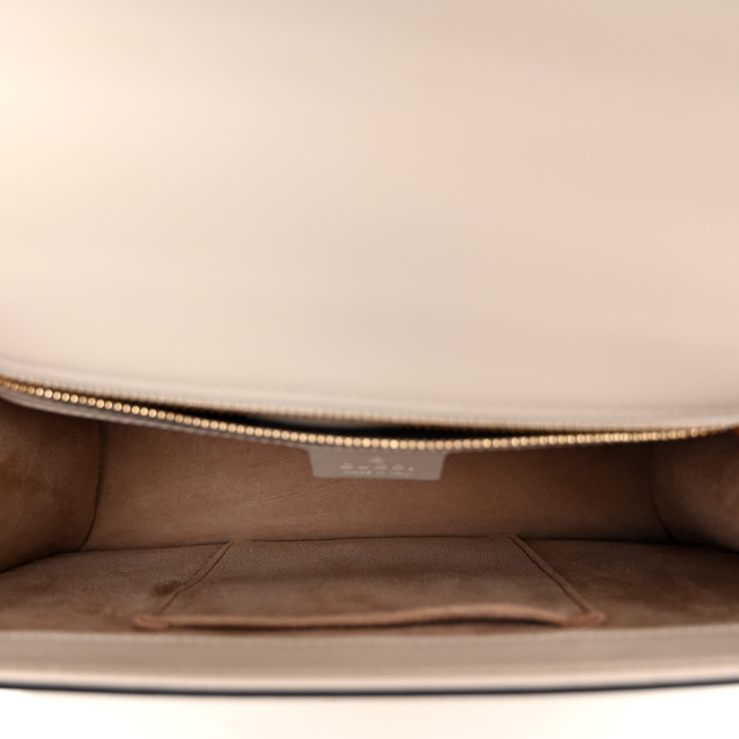 Gucci Calfskin Small Sylvie Shoulder Bag Off White 5 of 10