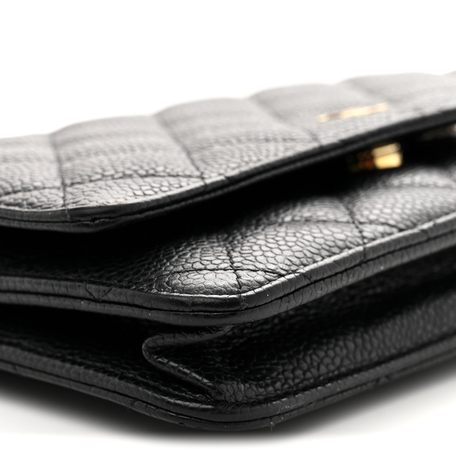 Chanel Caviar Quilted Wallet On Chain WOC Black 9 of 11
