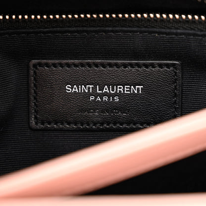 Saint Laurent Calfskin Y Quilted Monogram Toy Loulou Crossbody Bag Tender Pink 6 of 11