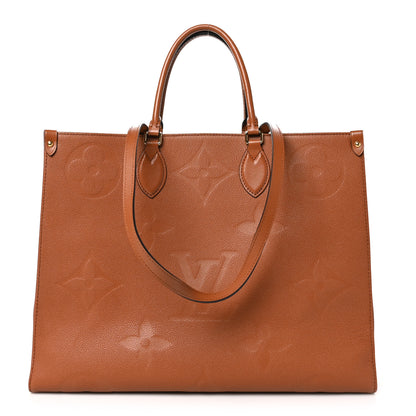 Louis Vuitton Empreinte Monogram Giant Onthego GM Cognac 1 of 9