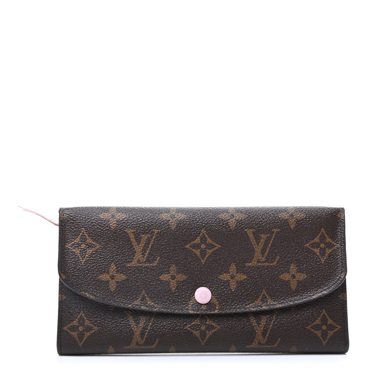 Louis Vuitton Monogram Emilie Wallet Rose Ballerine 1 of 7