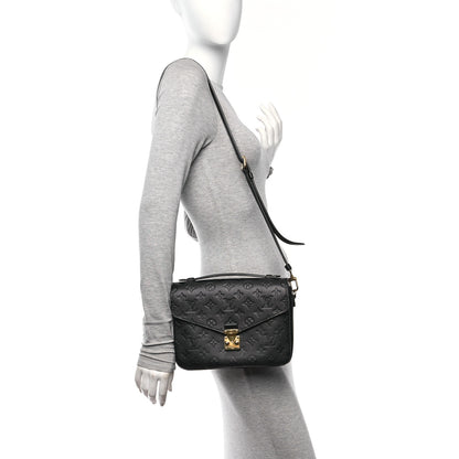 Louis Vuitton Empreinte Pochette Metis Black 2 of 11