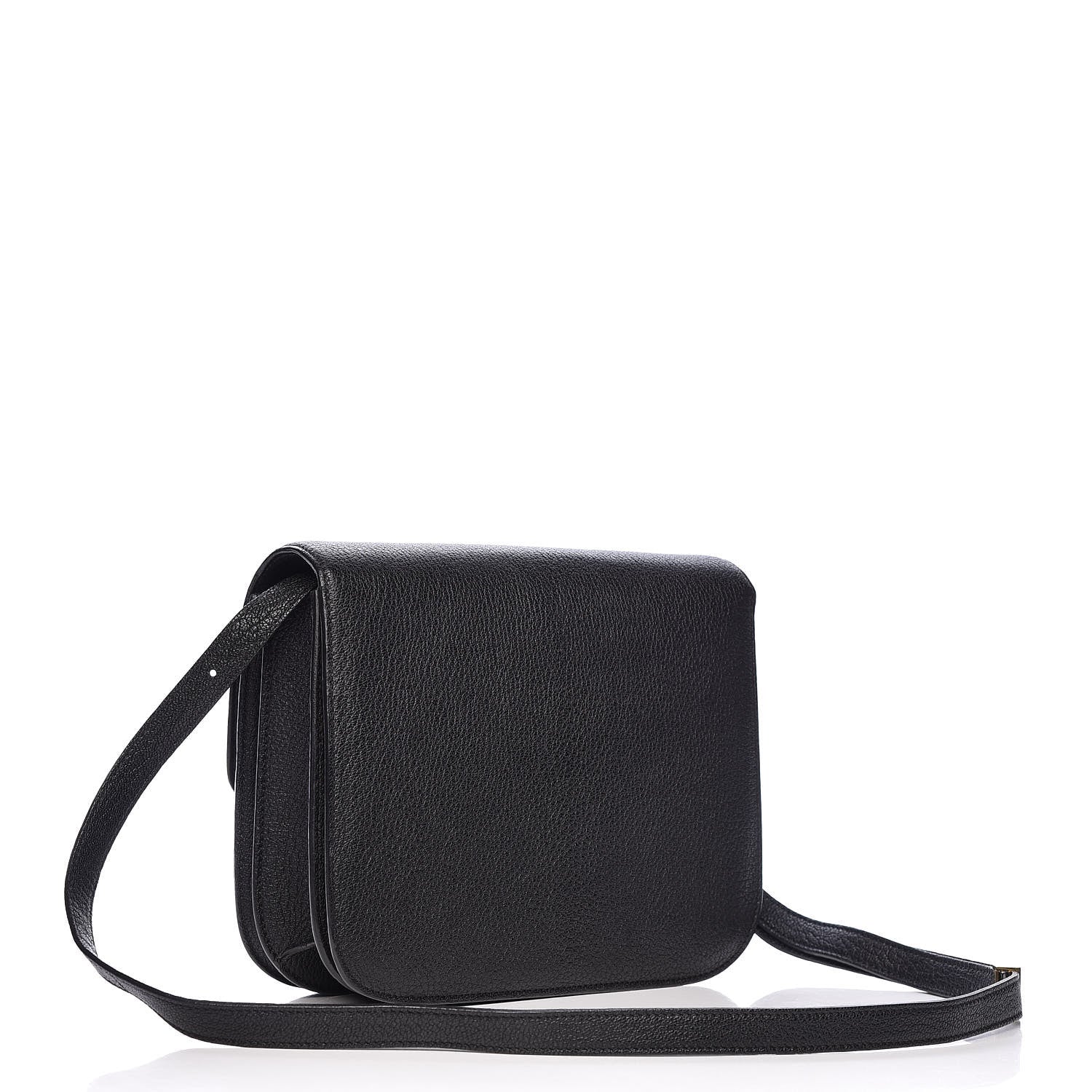 Celine Goatskin Medium Classic Box Flap Bag Black 3 of 13