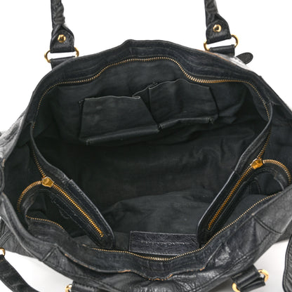 Balenciaga Agneau Giant 12 Gold Hardware Part Time Black 5 of 14
