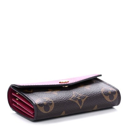 Louis Vuitton Monogram Sarah Multicartes Fuchsia 4 of 10