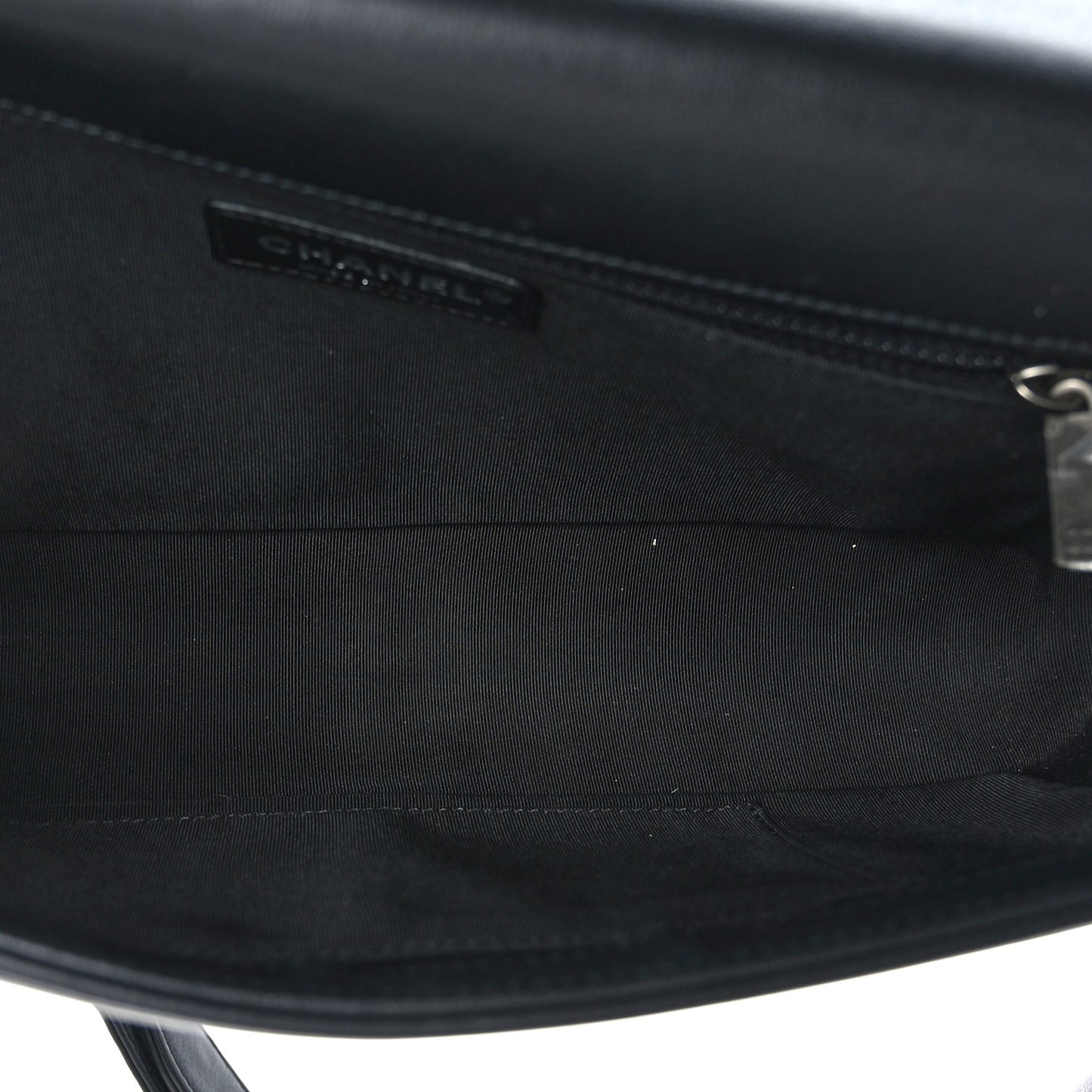 Calsfkin Quilted New Medium Boy Flap Black