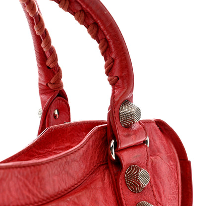 Balenciaga Agneau Giant 21 Silver Hardware City Rouge Coquelicot 12 of 17