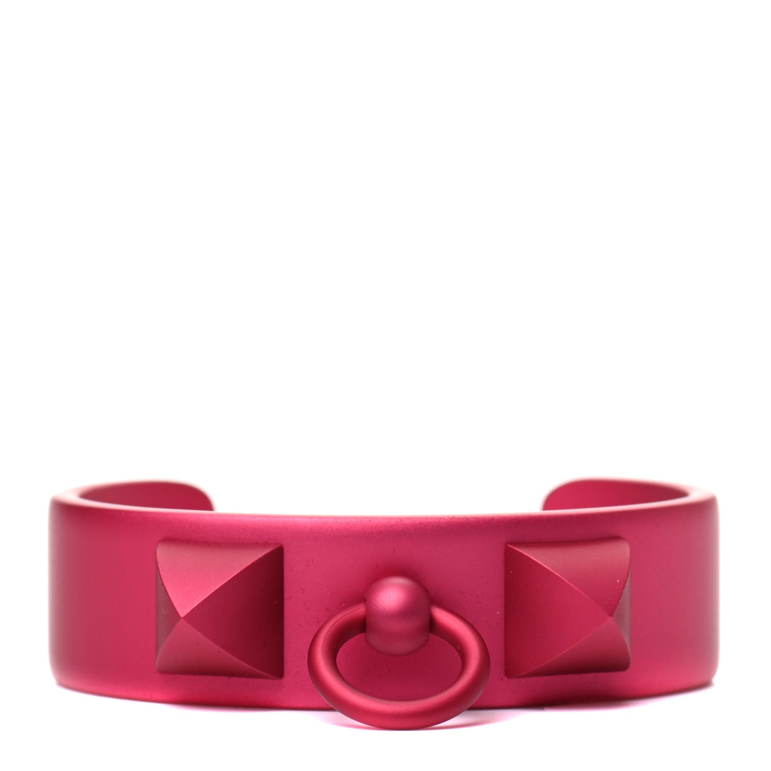 Hermes Aluminium Sunset Medor Bracelet T2 Rose Couture 1 of 5