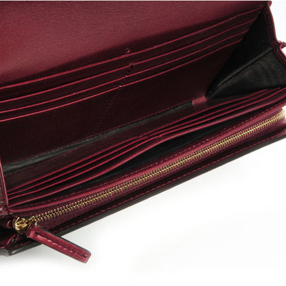Gucci Shine Guccissima Lovely Heart Continental Wallet Scarlatto 5 of 6