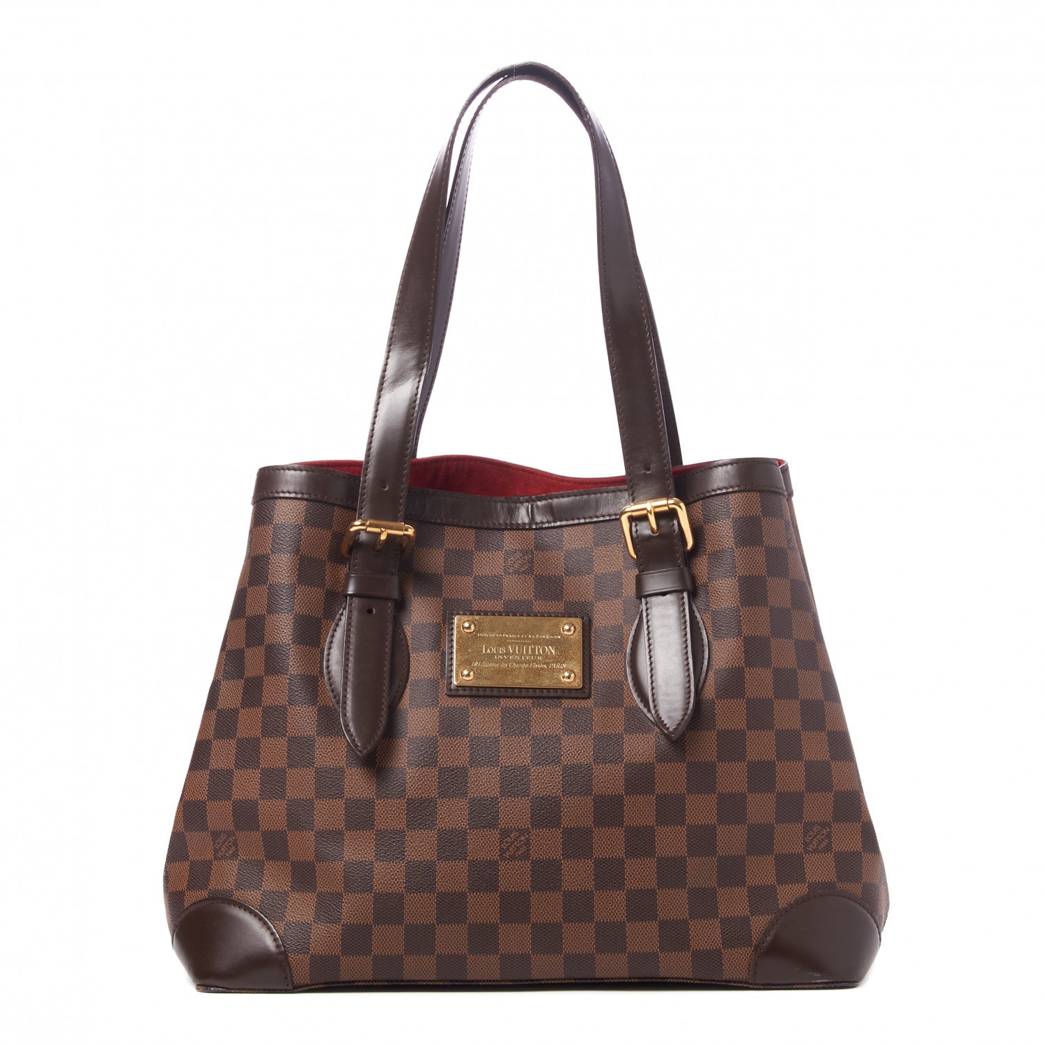 Louis Vuitton Damier Ebene Hampstead MM 1 of 8