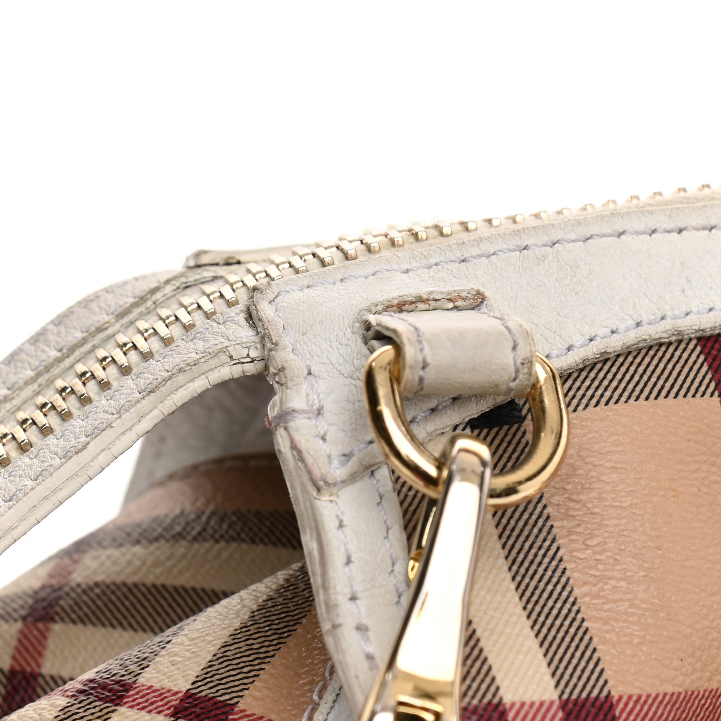 Haymarket Check Small Gladstone White