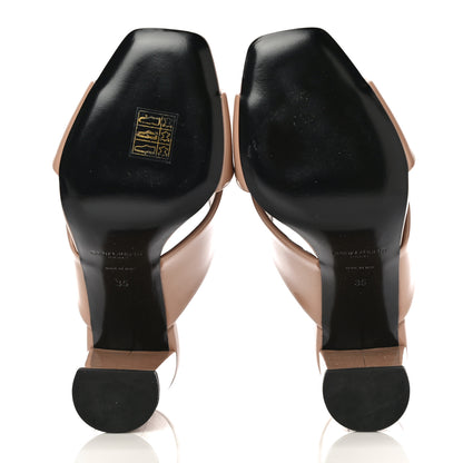 Saint Laurent Patent LouLou 95 Mules 35 Nude 7 of 12