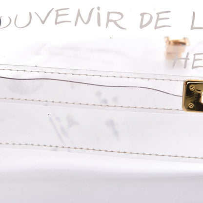 Hermes Vinyl Souvenir De L'Exposition Kelly Transparent 8 of 11