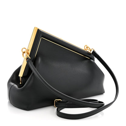 Fendi Shiny Nappa Small Fendi First Black 3 of 11