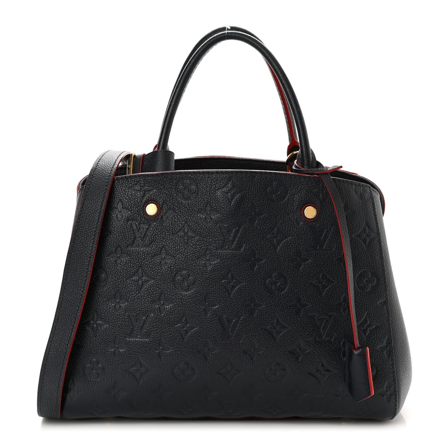 Empreinte Montaigne MM Marine Rouge