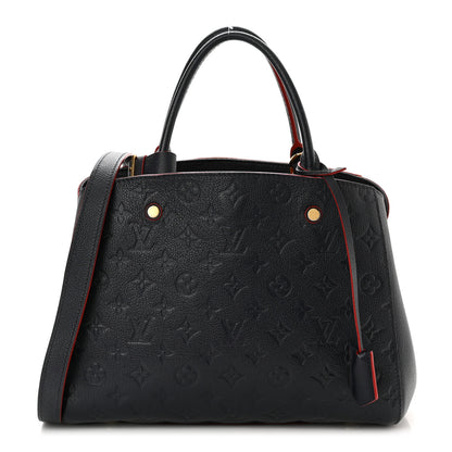Louis Vuitton Empreinte Montaigne MM Marine Rouge 1 of 16