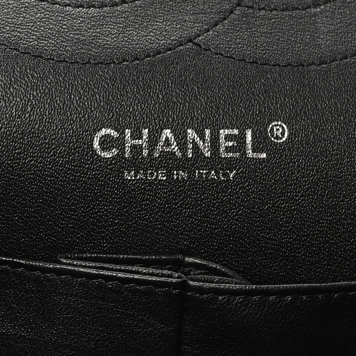 Chanel Lambskin Chevron Quilted Jumbo Double Flap So Black 6 of 10