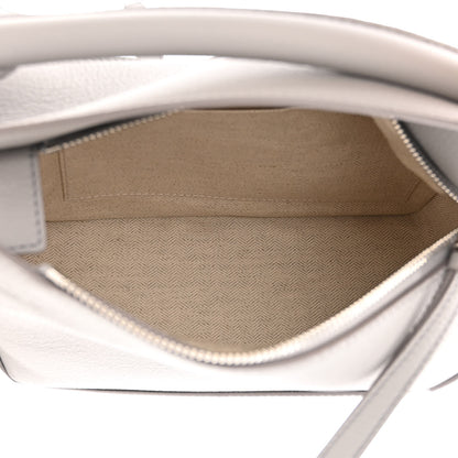 Loewe Calfskin Small Puzzle Edge Bag Pearl Grey 5 of 11
