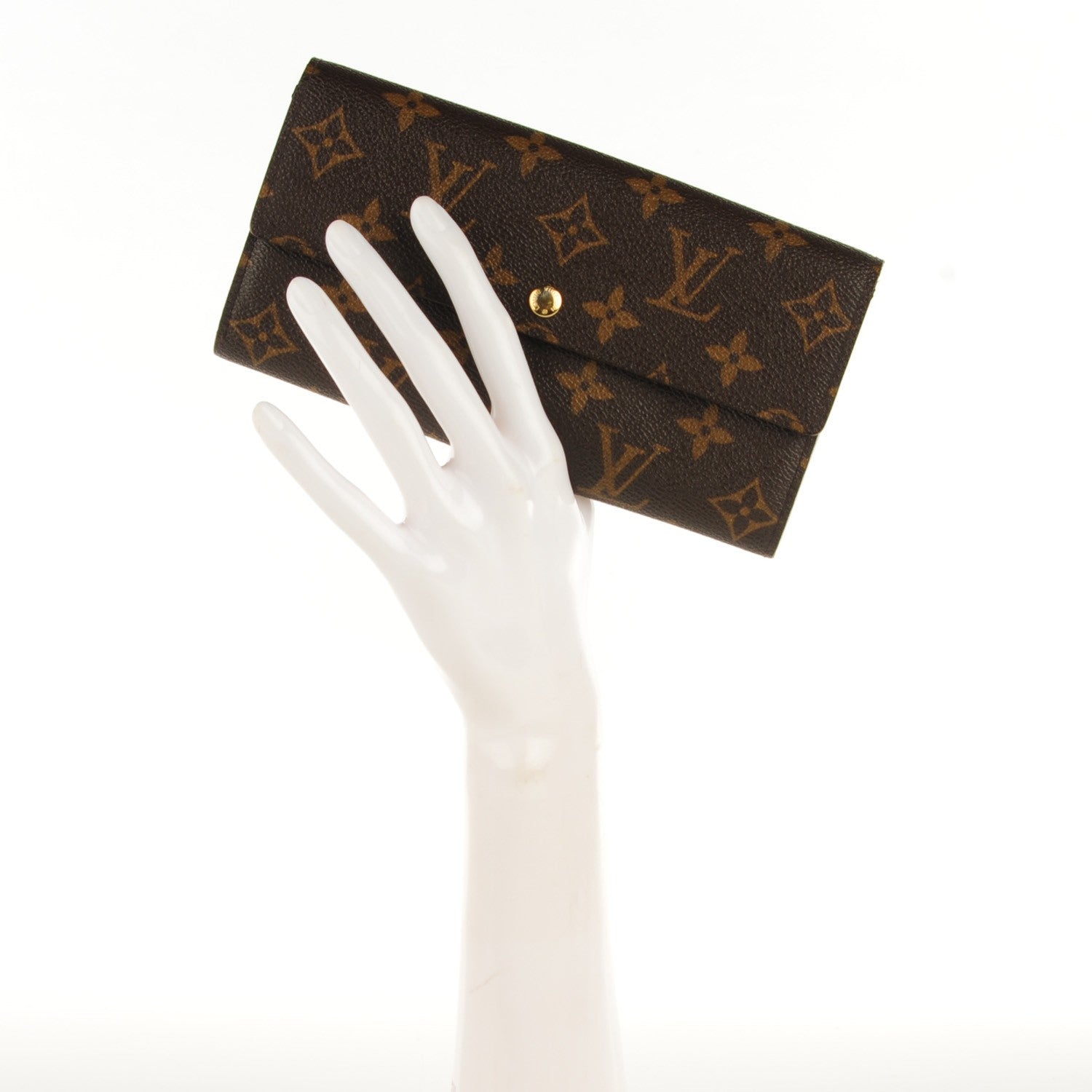 Louis Vuitton Monogram Sarah Wallet 2 of 7