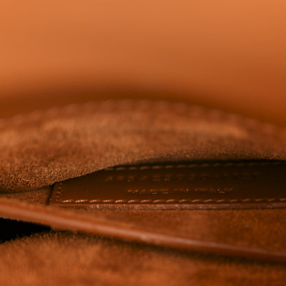 Saint Laurent Canvas Calfskin Mini Classic Monogram Cassandra Top Handle Tan Natural 10 of 12