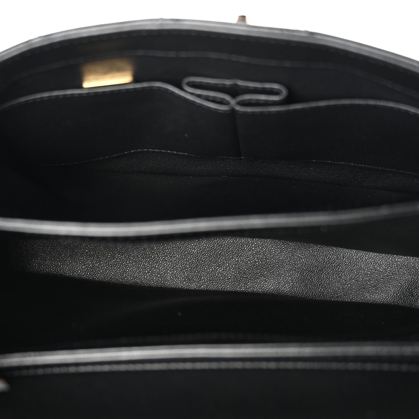 Lambskin Quilted Small Trendy CC Dual Handle Flap Bag Black