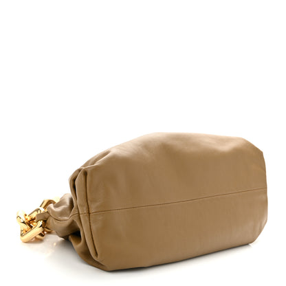 Bottega Veneta Calfskin The Pouch Chain Cammello 4 of 10