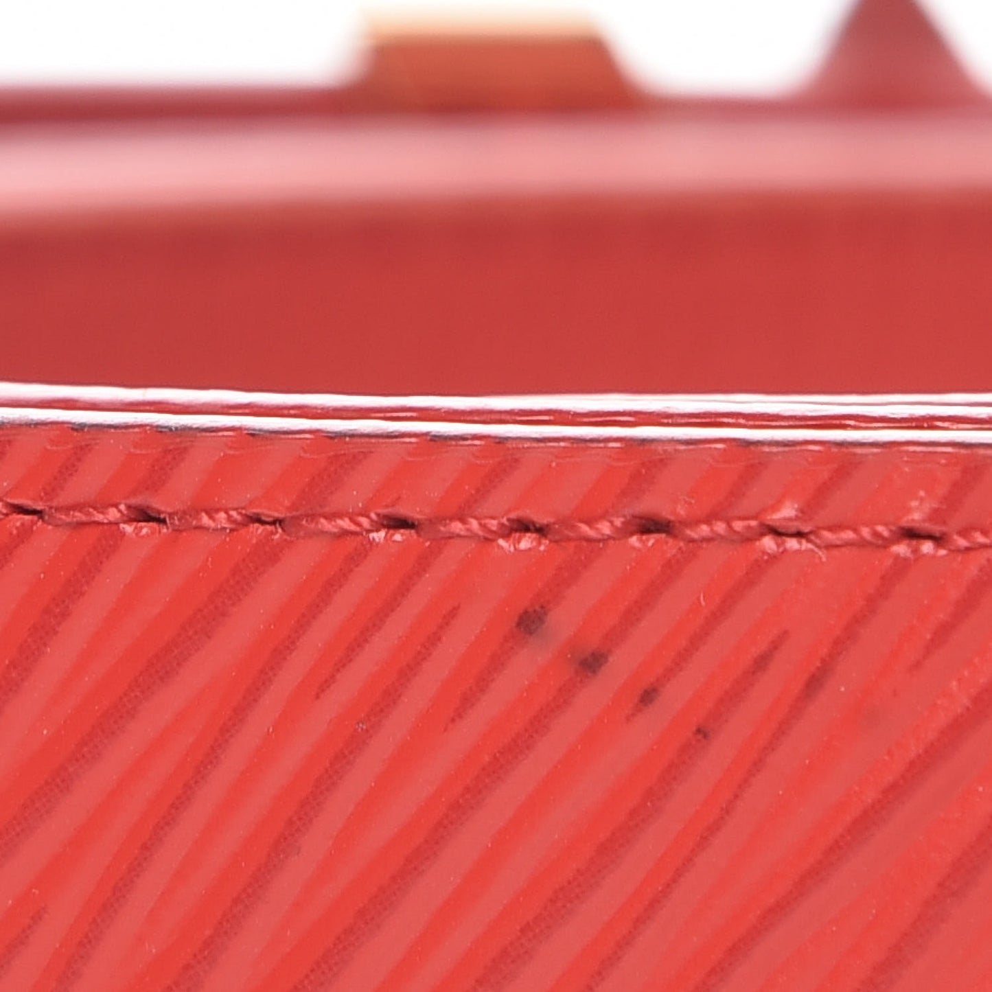 Epi 30mm LV Twist Belt 85 34 Coquelicot