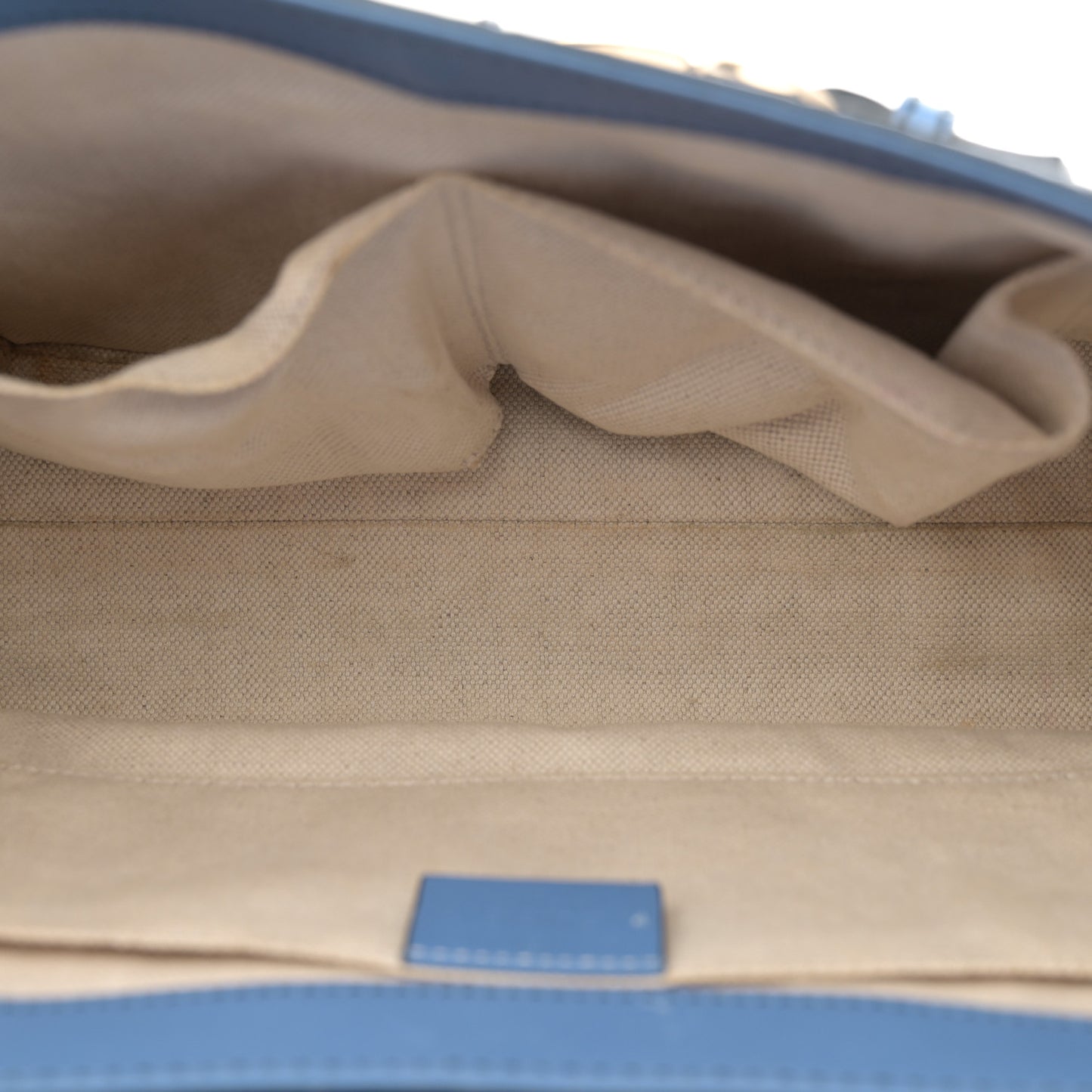 Soft Guccissima Medium Emily Chain Shoulder Bag Mineral Blue