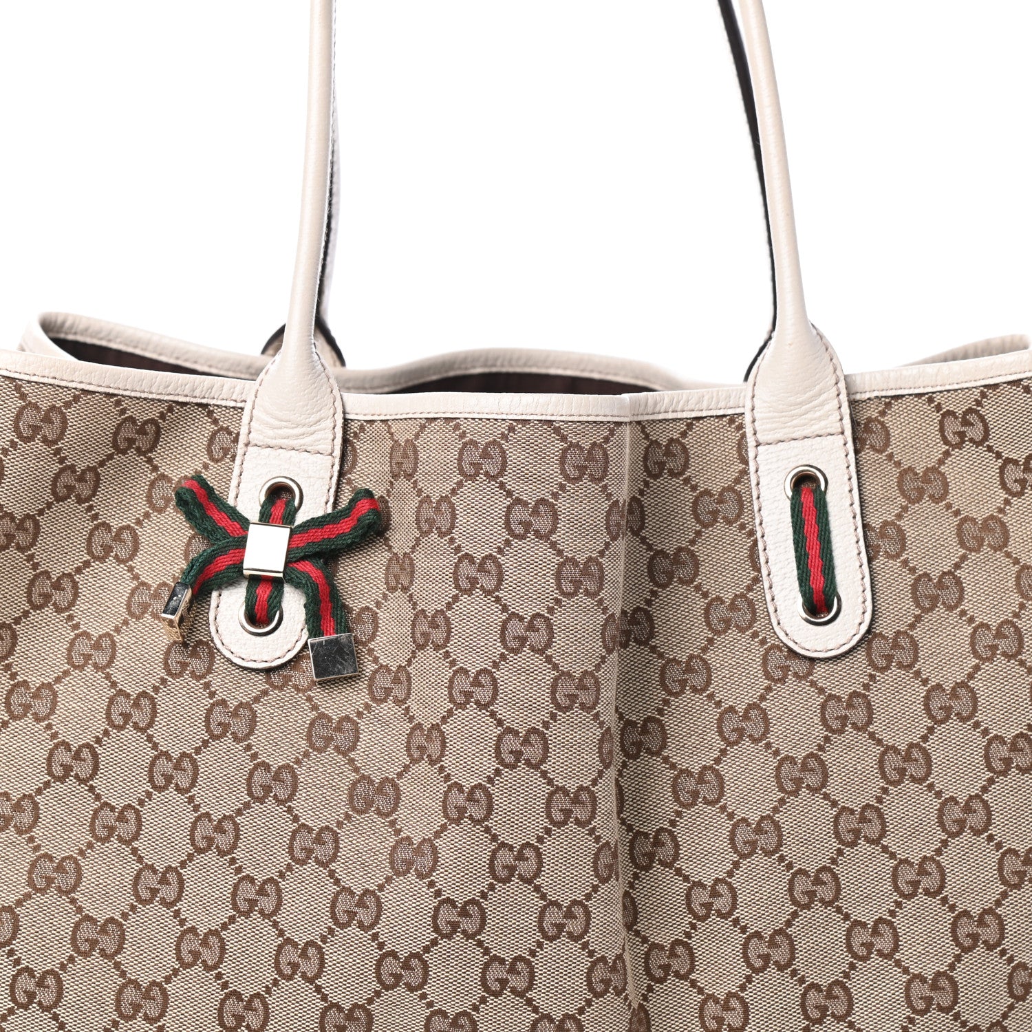 Gucci Monogram Large Princy Tote Off White 7 of 9