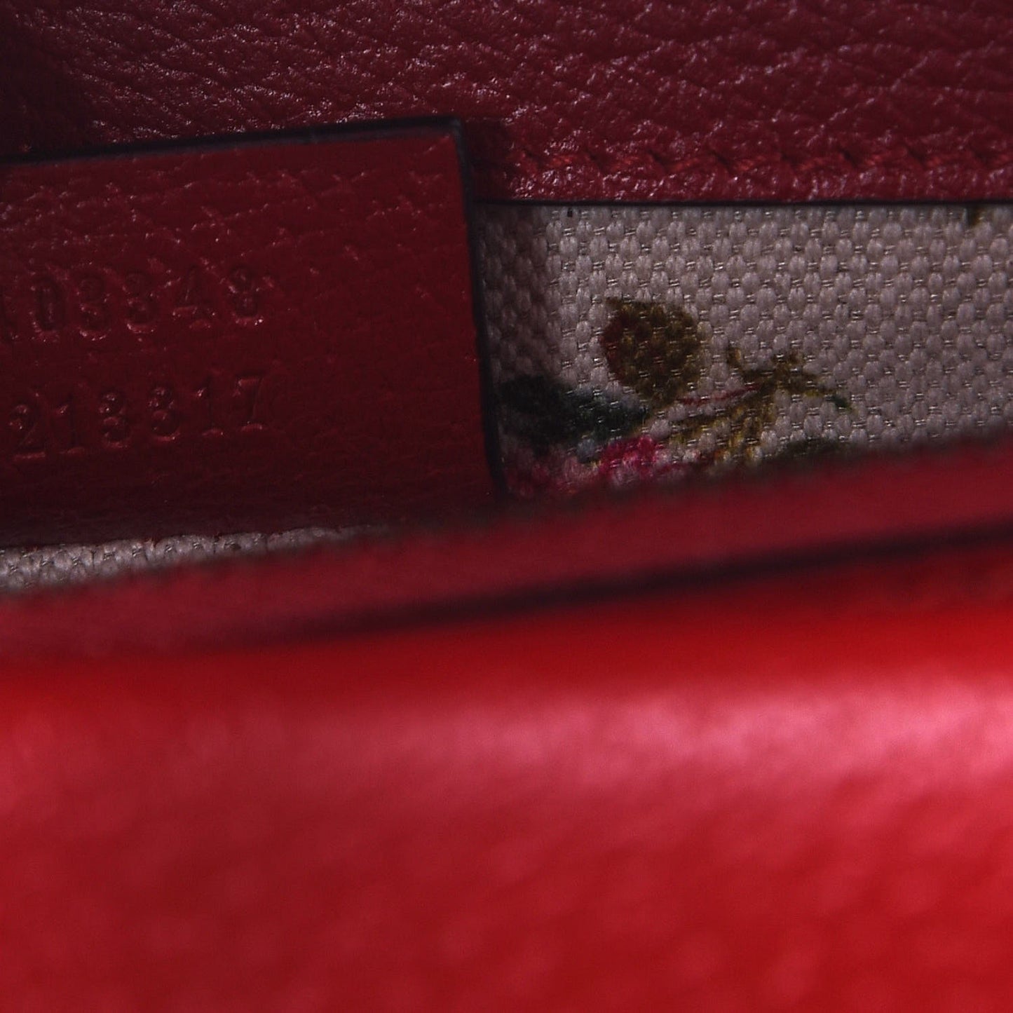 Textured Calfskin Web Medium Dionysus Shoulder Bag Hibiscus Red