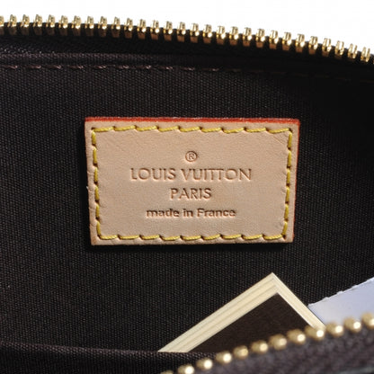 Louis Vuitton Vernis Rayures Alma BB Amarante 5 of 7