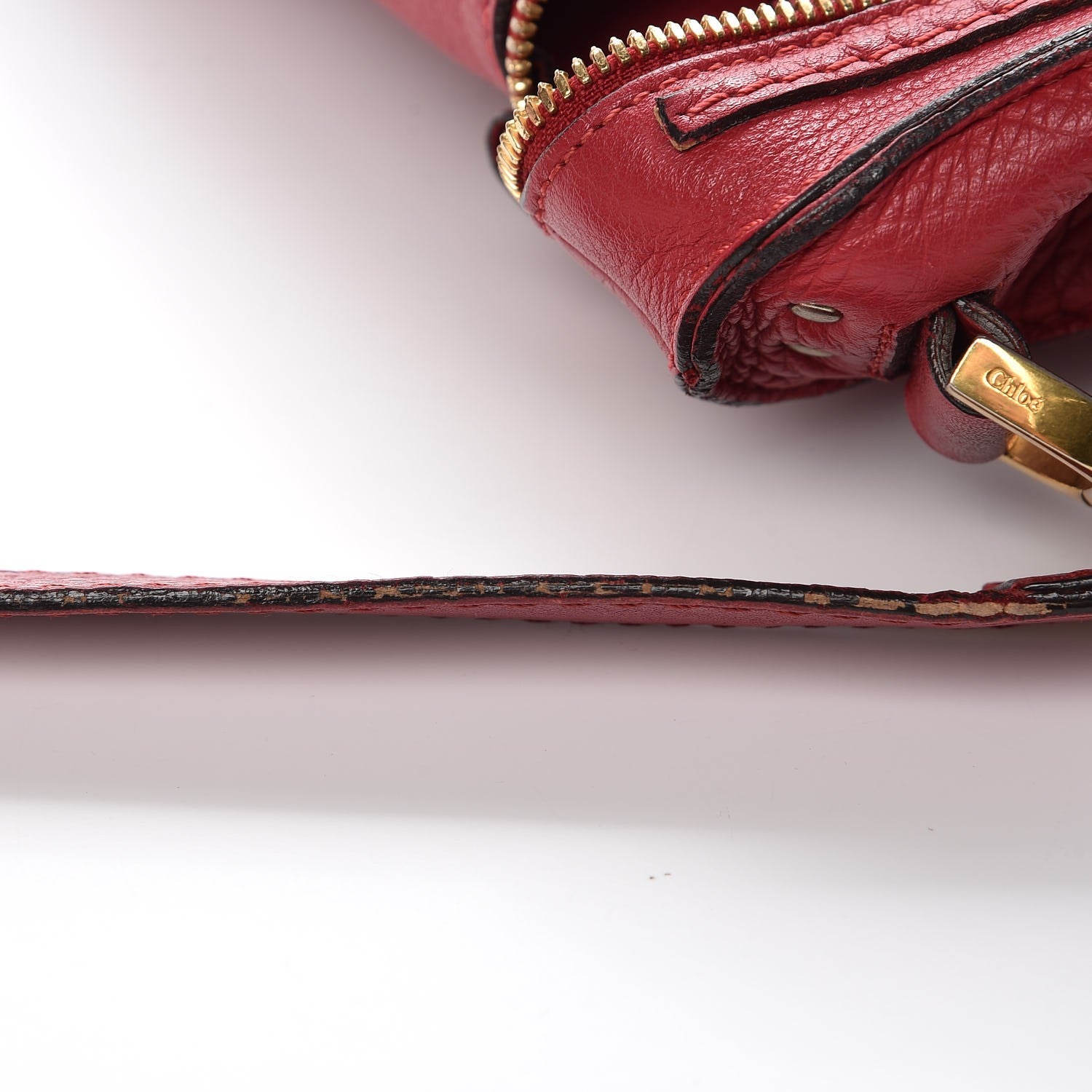 Chloe Calfskin Medium Marcie Crossbody Bag Berry Cupcake 12 of 21