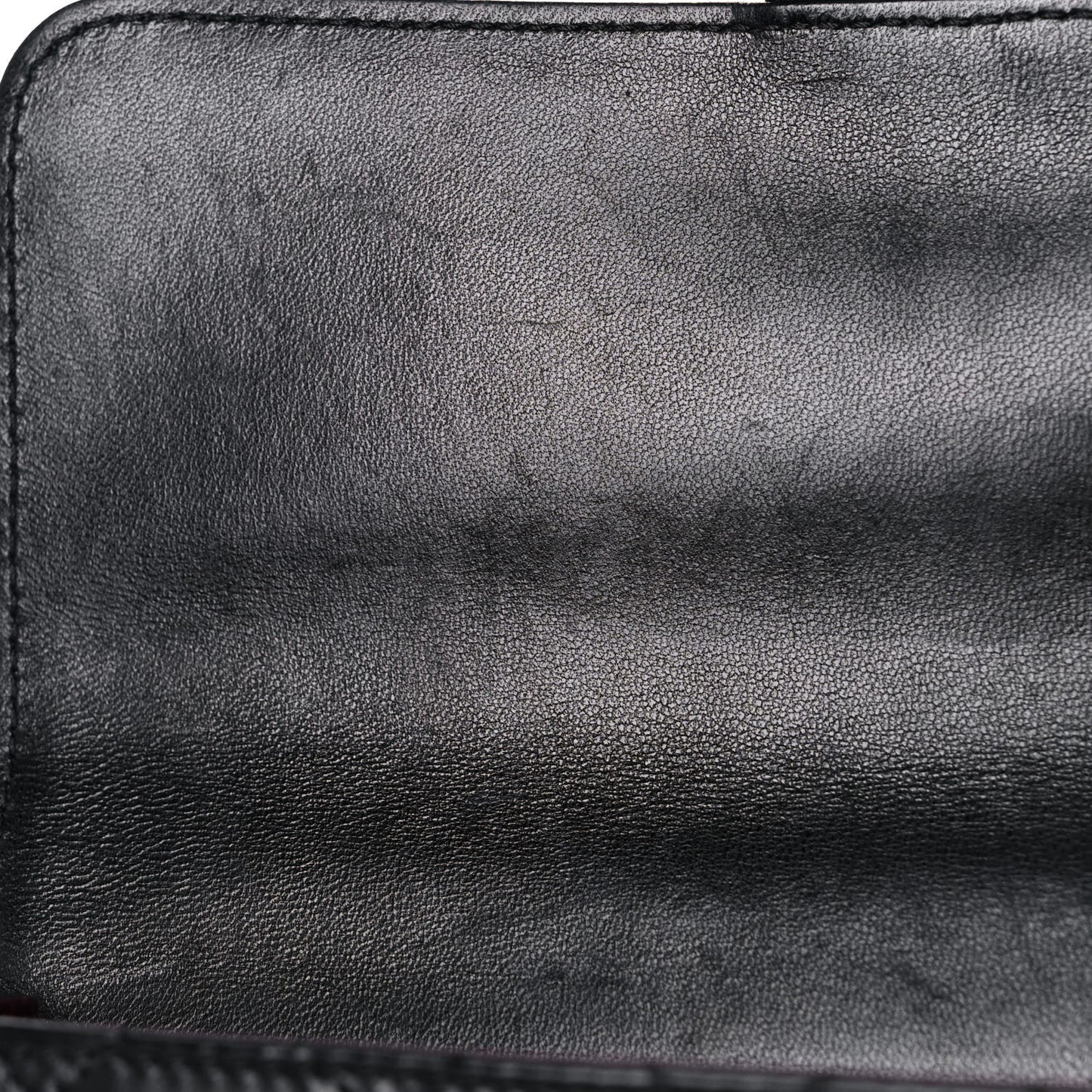 Lambskin Quilted Medium Crossing Times Flap Black