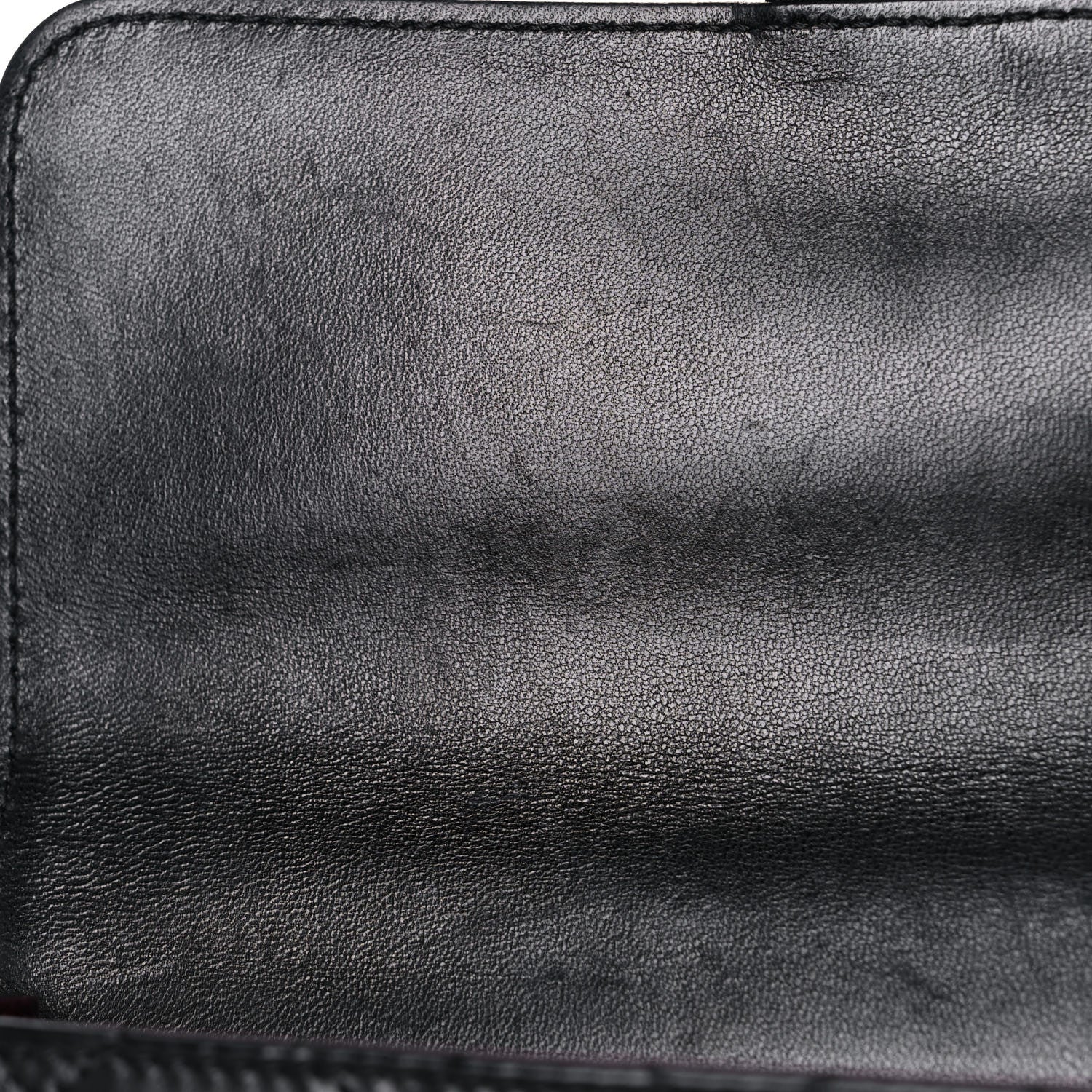 Chanel Lambskin Quilted Medium Crossing Times Flap Black 14 of 23