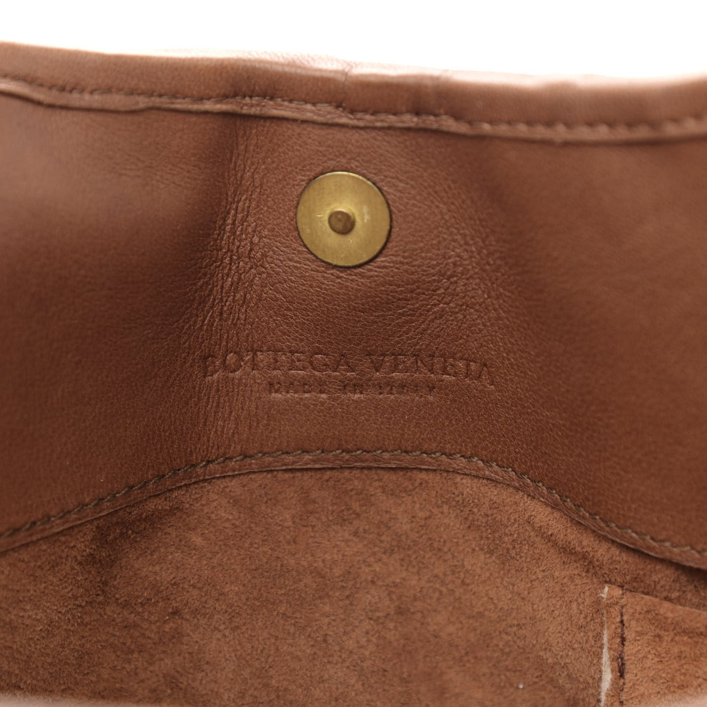 Nappa Intrecciato Small Chain Shoulder Bag Noce