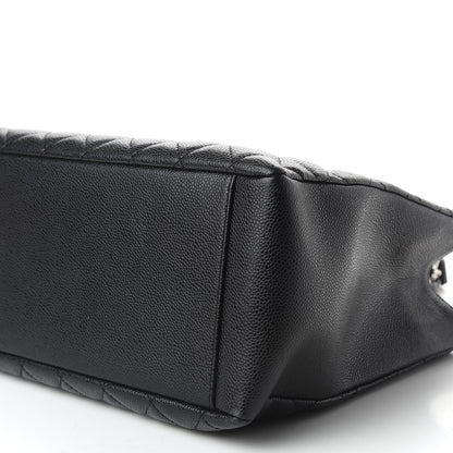 Chanel Caviar Quilted Grand Shopping Tote GST Black 6 of 9