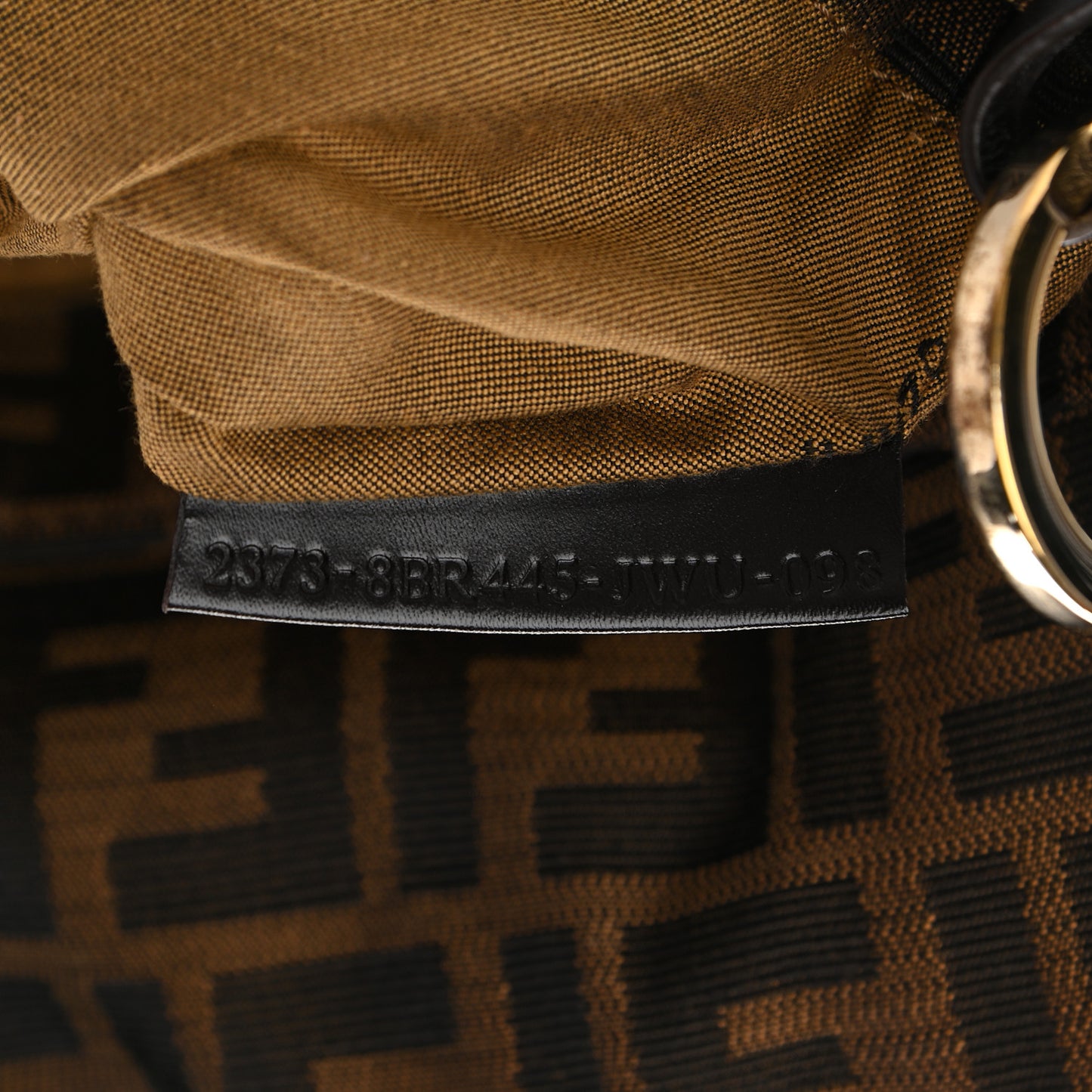 Zucca Small Chef Shoulder Bag Tobacco