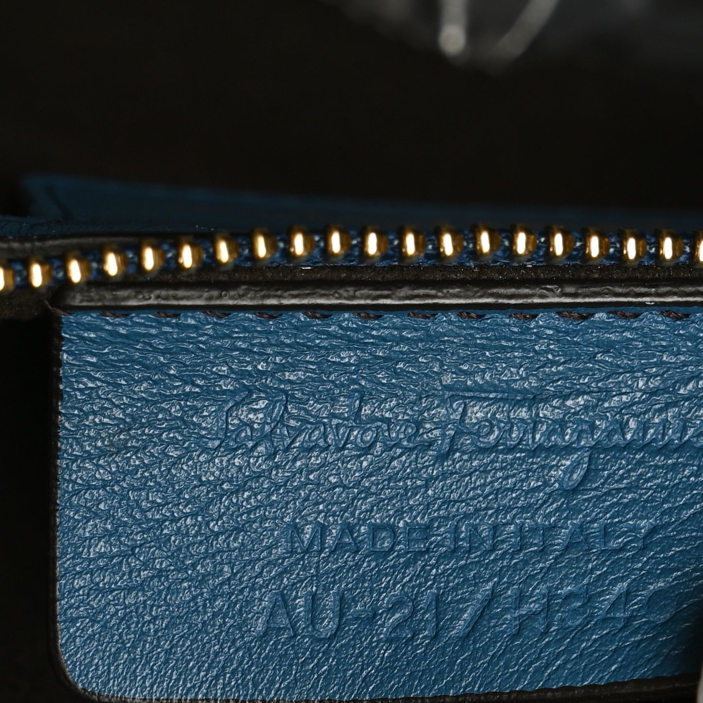 Calfskin The Studio Tote Blue