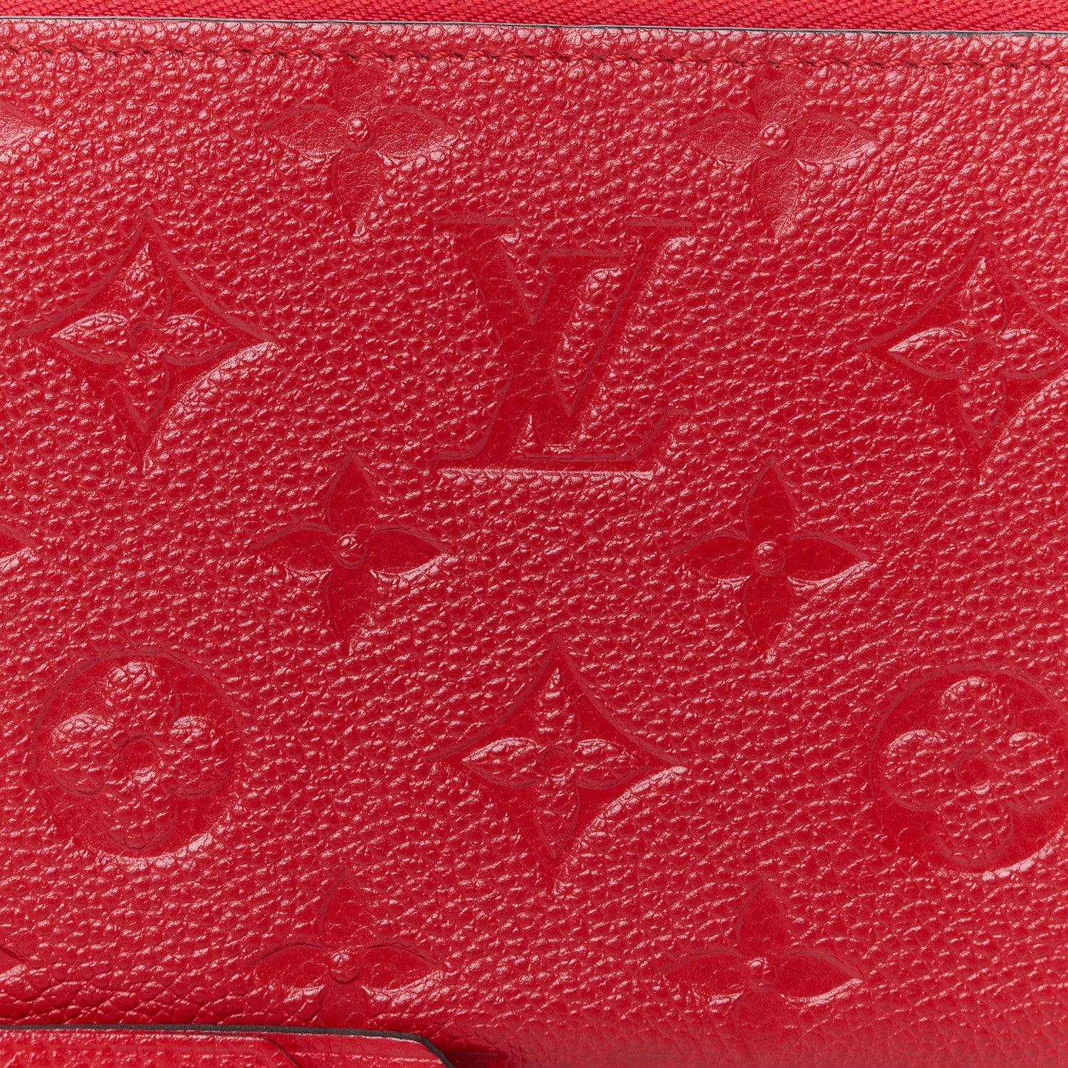 Louis Vuitton Empreinte Zippy Wallet Cherry 8 of 8