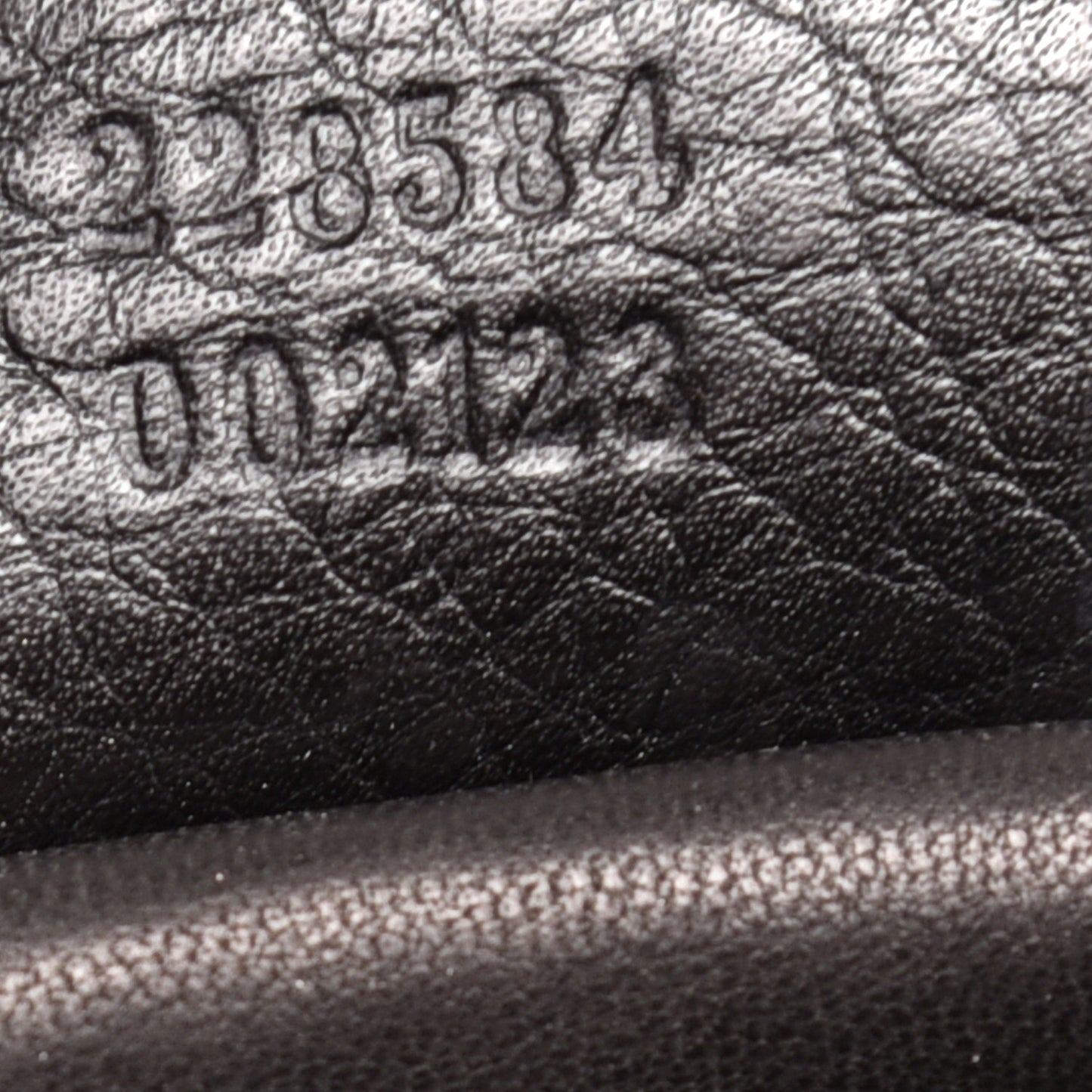 Pebbled Calfskin Medium Icon Bit Shoulder Bag Black